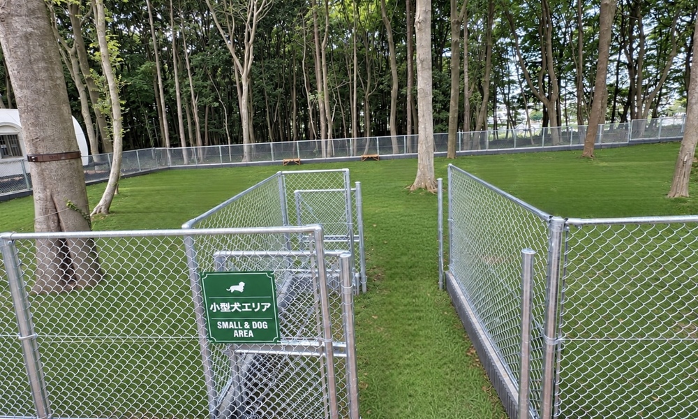 小型犬エリア